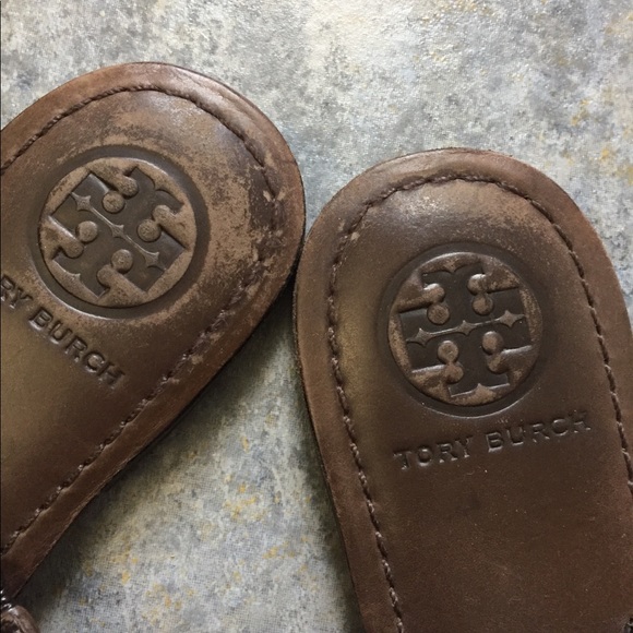 SOLD Tory Burch Leather Sandals 7 - Picture 3 of 7